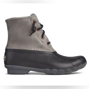 Womens Sperry Saltwater Duck Boot Flat Heel Sz 6.5